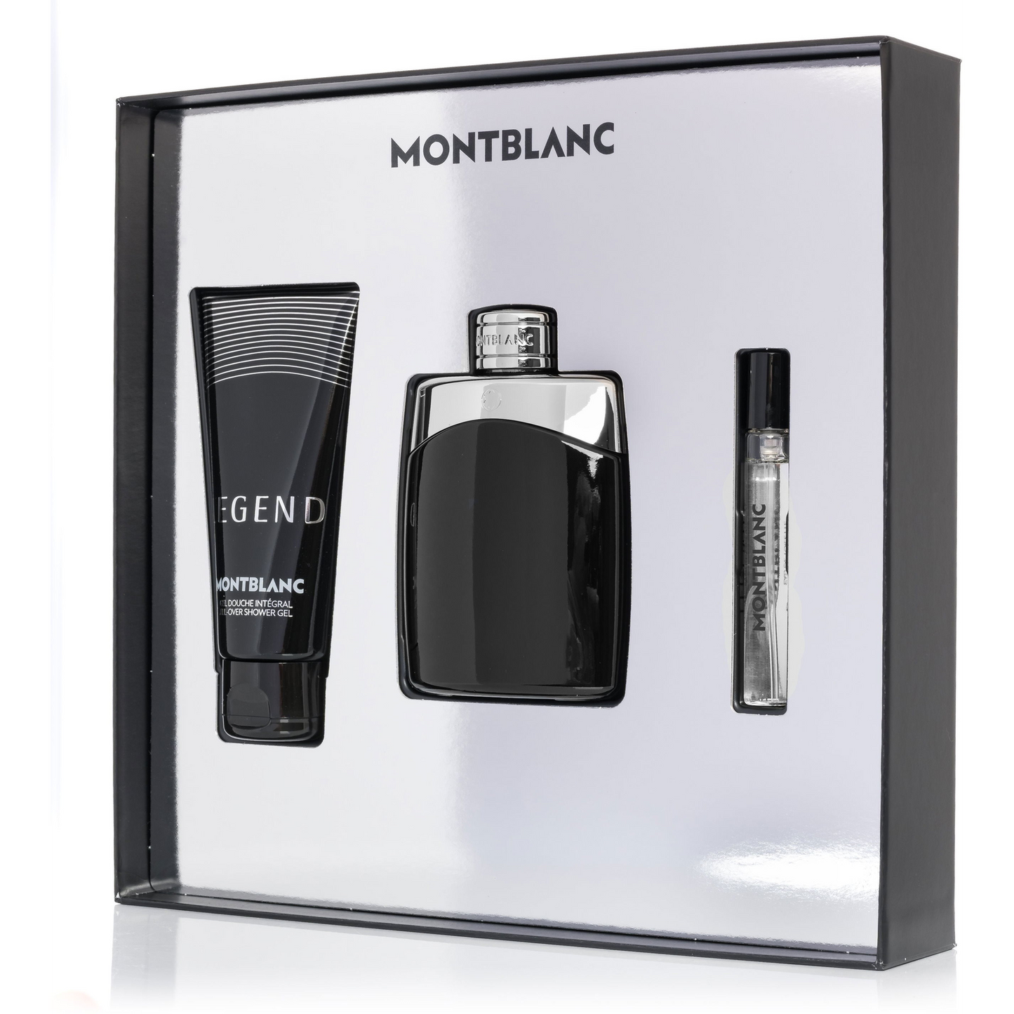 Mont Blanc SET MONT BLANC Legend EDT spray 100ml + MINATURA 7,5ml + SHOWER GEL 100ml (3386460139045)-0